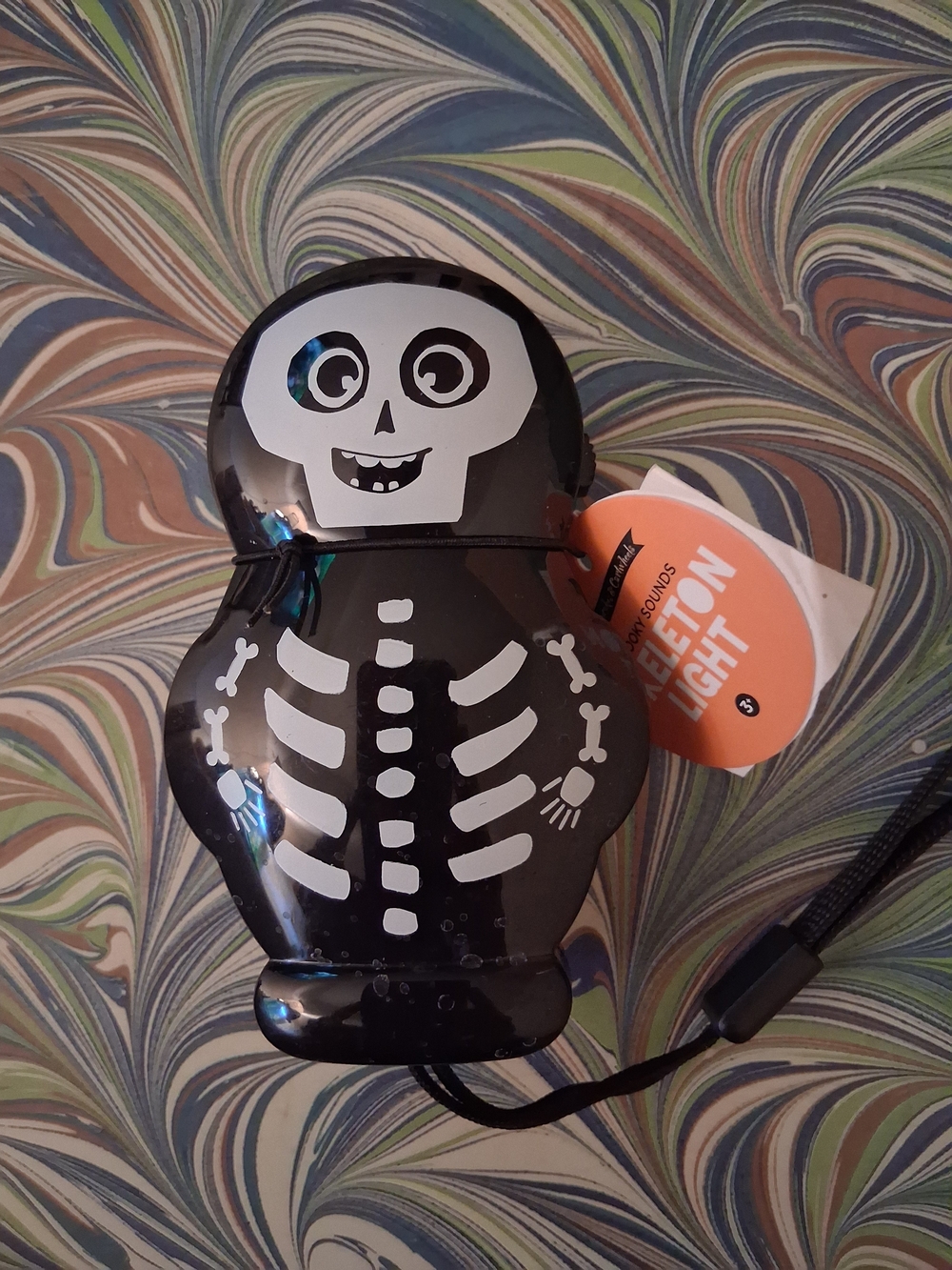Skeleton Light Kids Halloween Costume Accessory - Makes SPOOKY SOUND TOO!!